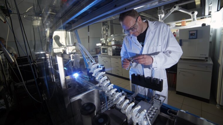 Chemiker im Labor