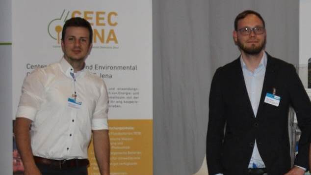 Representatives of the CEEC Jena at our booth